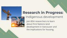 Webinar: Research in Progress on Indigenous Land Policy